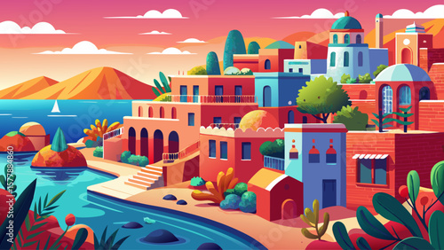 Djibouti City, Djibouti – Coral architecture meets Red Sea brilliance. Dry landscapes and colorful homes line narrow streets, warmed by equatorial light and coastal winds.