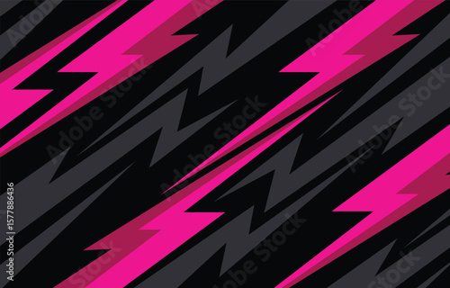 Flash pink abstract pattern with bold energy and motion. Perfect for sporty, dynamic backgrounds and active design theme,