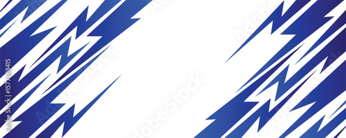 Abstract background with colorful sharp and zigzag pattern and with some copy space area