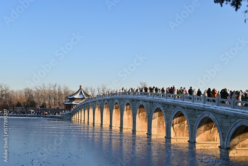 Summer Palace after snow