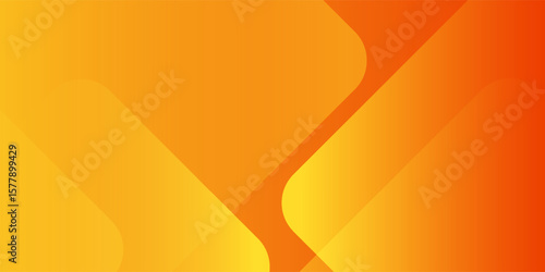 Abstract orange and yellow geometric background. Modern concept for graphic design, background, web design, poster, banner, book, slideshow. Vector illustration