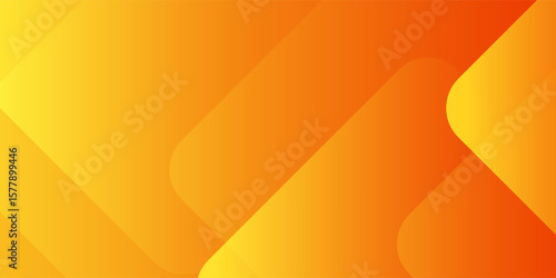 Abstract orange and yellow geometric background. Modern concept for graphic design, background, web design, poster, banner, book, slideshow. Vector illustration