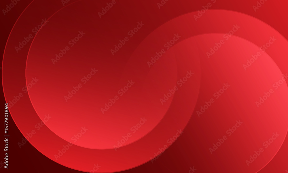 Obraz premium Red abstract background. Dynamic shapes composition. Eps10 vector