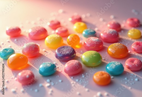 colorful candy assortment vibrantly wrapped sweet treats rainbow hues delightful confectionary happiness, lgbtq, lgbt, pride, love, equality, input, elegant