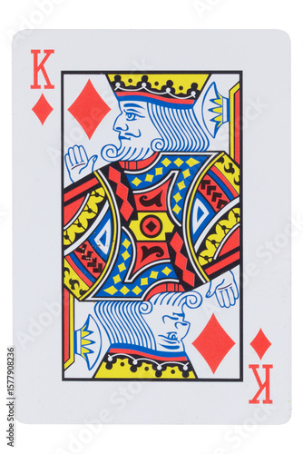 card gambling on white game luck. king diamonds