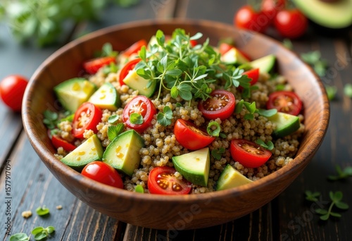 vibrant colorful quinoa salad rustic bowl fresh ingredients healthy gourmet rainbow meal, lgbtq, lgbt, pride, love, equality, vegetable, herb, grain, beet
