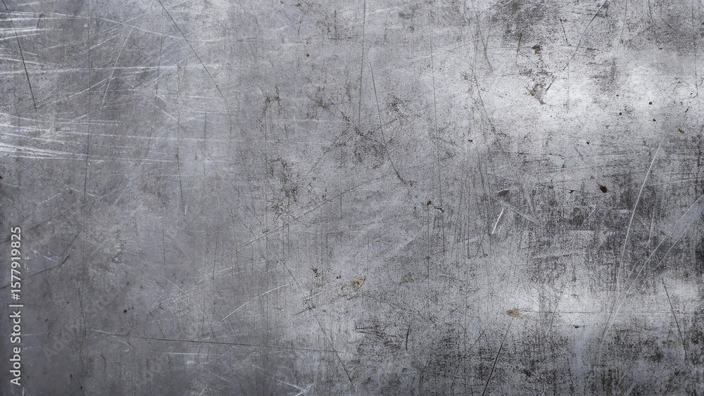 Obraz premium Distressed Scratched Metal Surface Texture Background