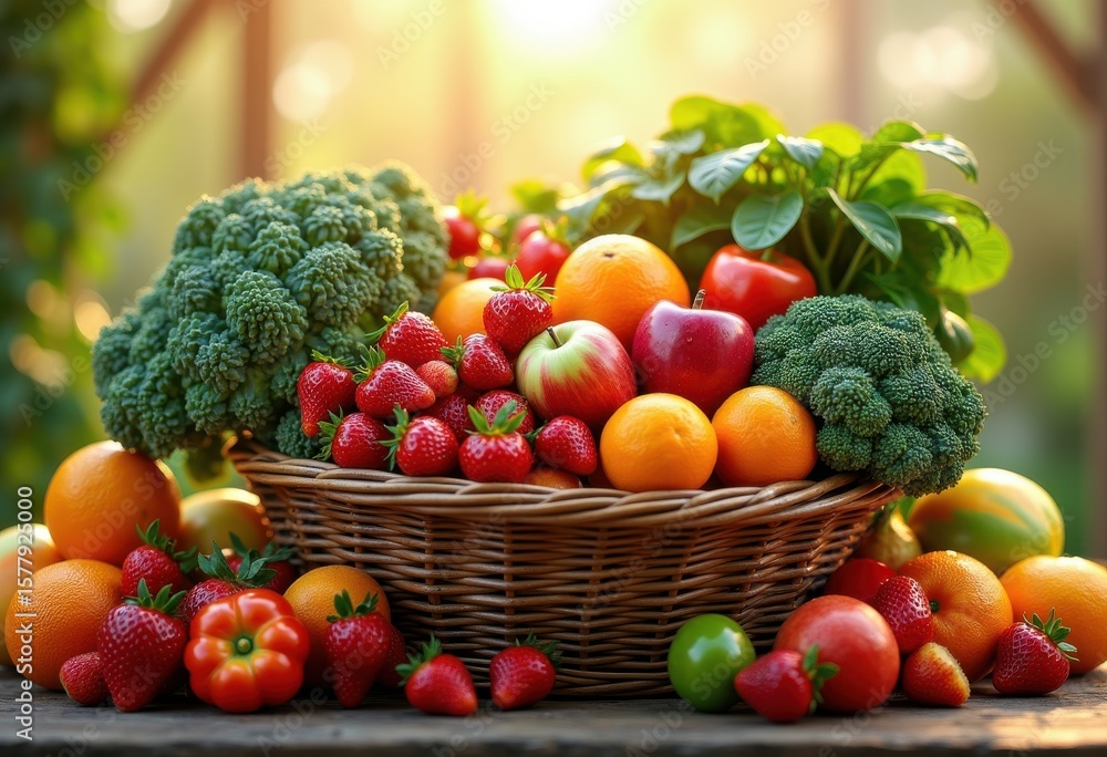 vibrant seasonal produce basket fresh fruit vegetables organic nature harvest colorful display gourmet cuisine, food, local, crop, farm, apple, carrot vibrant seasonal produce basket fresh fruit vegetables organic nature harvest colorful display gourmet cuisine, food, local, crop, farm, apple, carrot