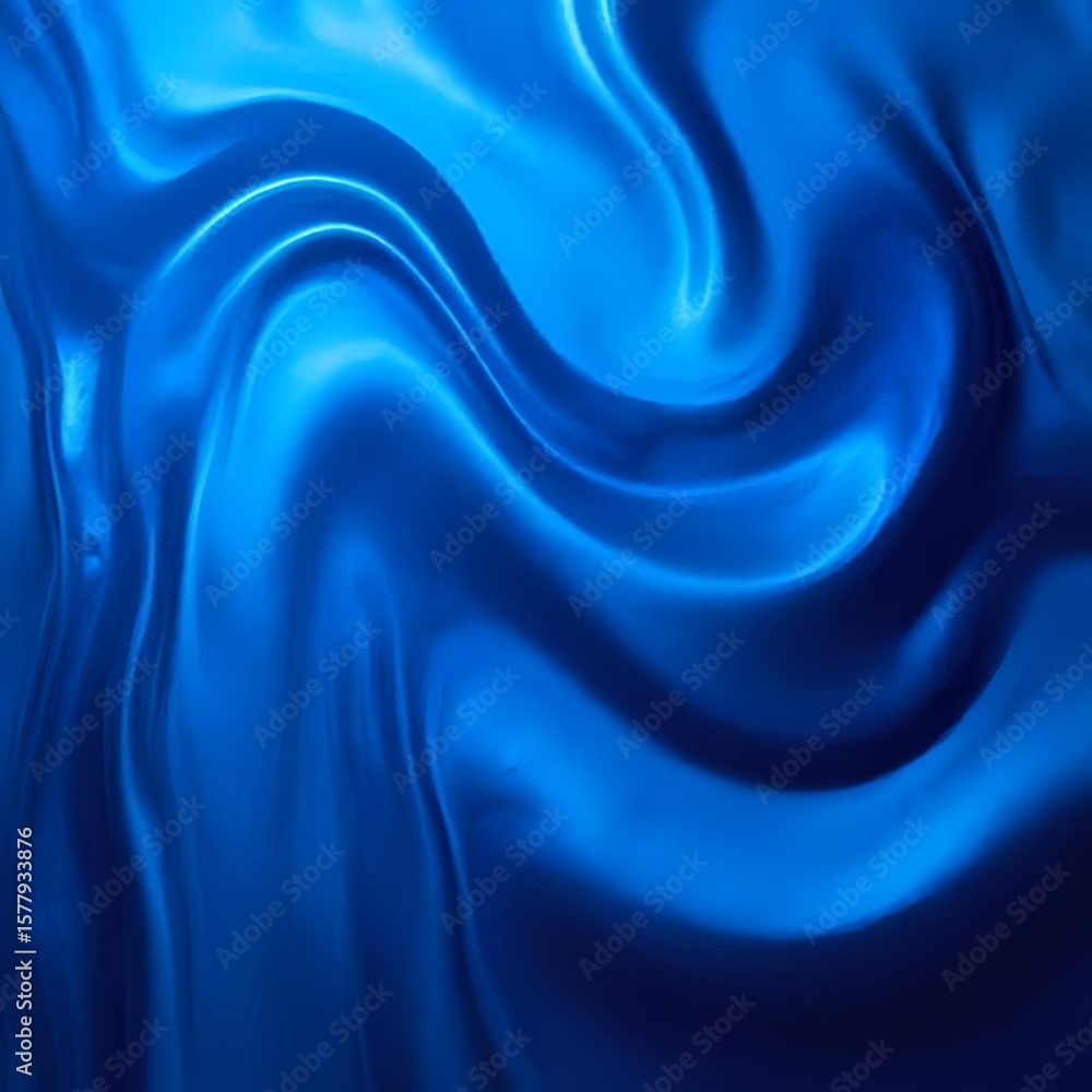 Obraz premium blue satin background