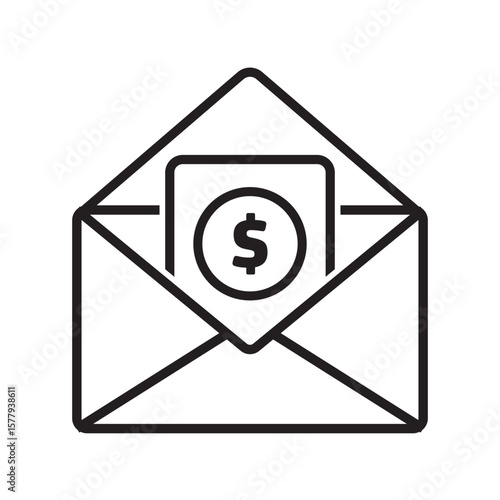 Donate Line Icon