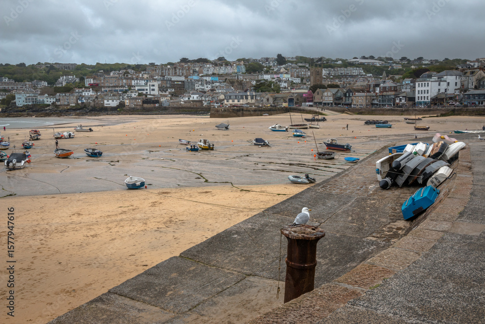 Obraz premium Coastal views from Cornwall, UK