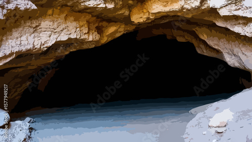Cave entrance