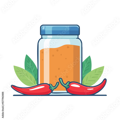 jar of Chili Powder Isolate...