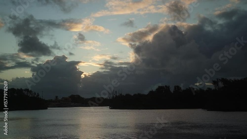 time lapse clouds
