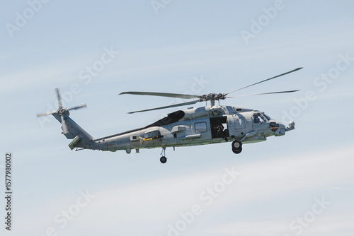 Wallpaper Mural military maneuvers. Infantry, aviation and navy landing	 Torontodigital.ca