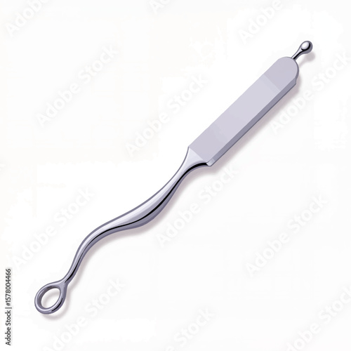 Stainless steel skin care tool for facial treatment and cleansing  