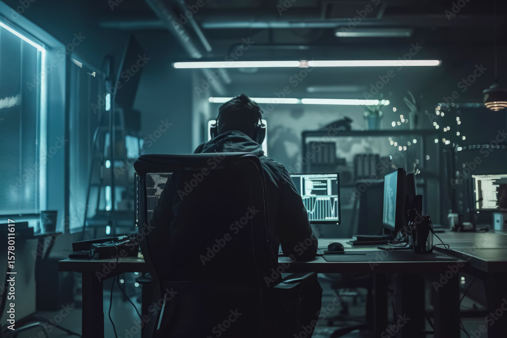 Hacker Group Coding in Dark Workspace, Anonymously Developing Privacy-Preserving Encryption for Web3 Hacker Group Coding in Dark Workspace, Anonymously Developing Privacy-Preserving Encryption for Web3