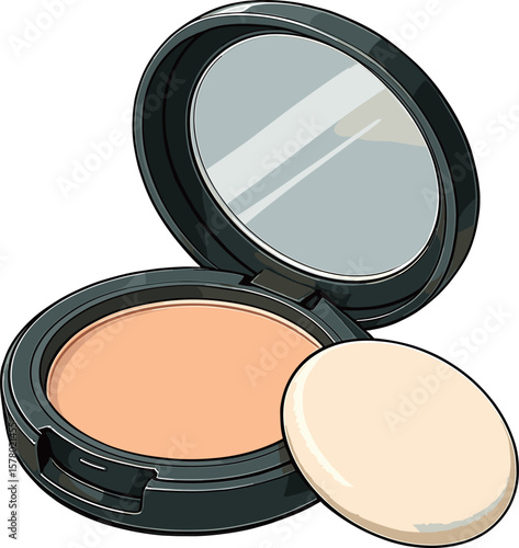 ファンデーションのイラスト