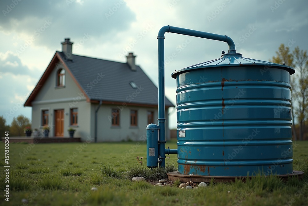 Obraz premium Water Conservation System