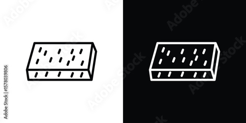 Halva icon in vector. Logotype