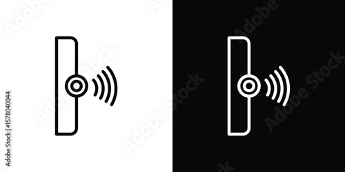 Infrared icon in vector. Logotype