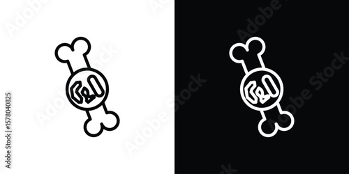 Multiple myeloma icon in vector. Logotype