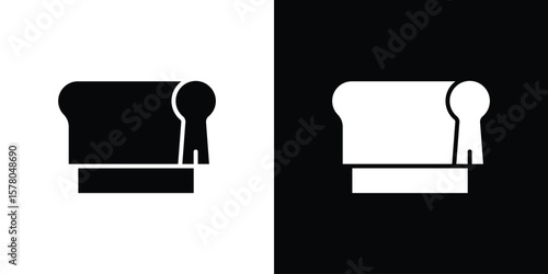 Print screen icon symbol. Vector icon in trendy flat design
