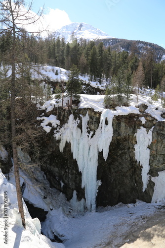 winter in the mountains