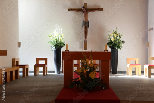 cross in church