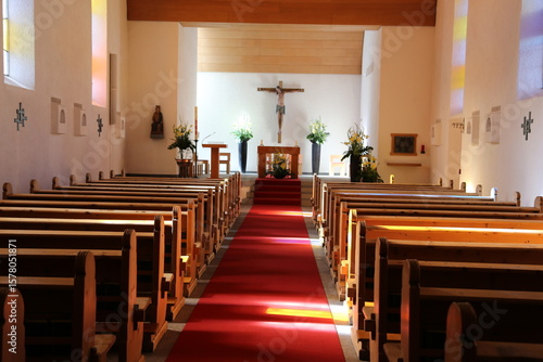 interior of church