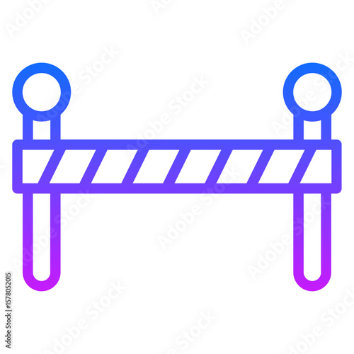 Construction Barrier Vector Icons