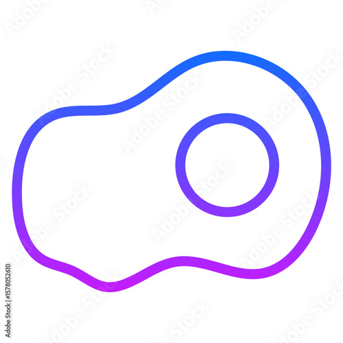 Fried Egg Vector Icons