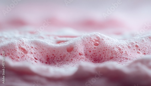 Wallpaper Mural Close-up of pink, foamy texture Torontodigital.ca