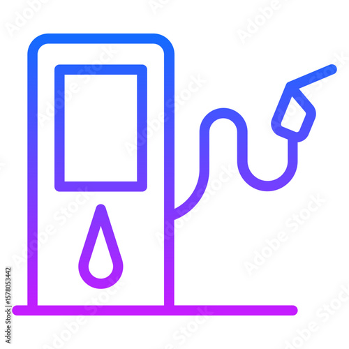 Gas Station Vector Icons