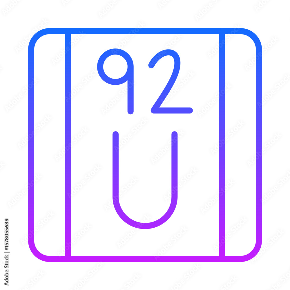 Uranium Vector Icons Uranium Vector Icons