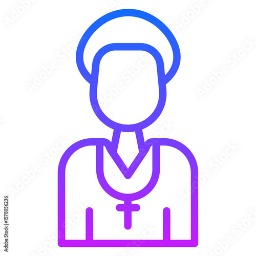 Pastor Vector Icons