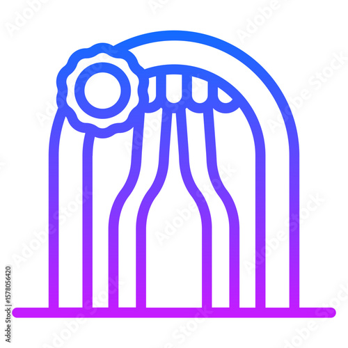 Wedding Arch Vector Icons
