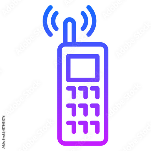 Walkie Talkie Vector Icons