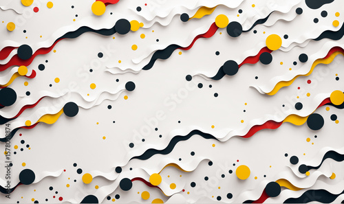 german color palette, abstr...