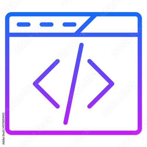 Web Coding Vector Icons