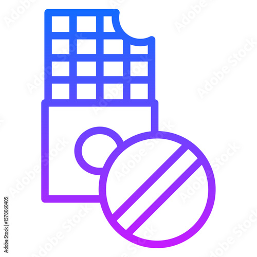 No Sweet Vector Icons