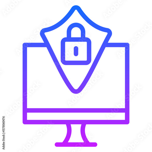 Computer Security Vector Icons