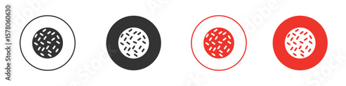 Anti skid feet icon pack. Clipart Vector design