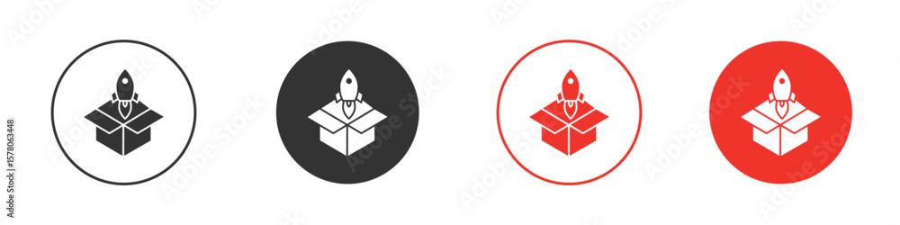 Obraz premium Product release icon pack. Clipart Vector design