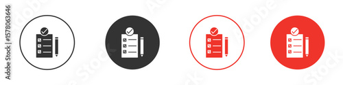 Requirements icon pack. Clipart Vector design
