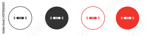 Sensor icon pack. Clipart Vector design