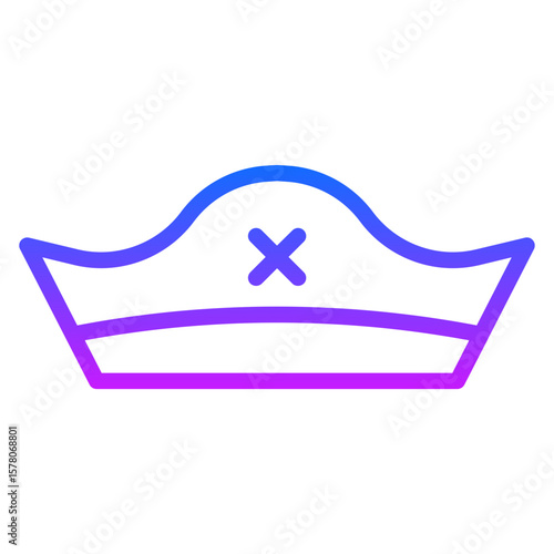 Pirate Cap Vector Icons