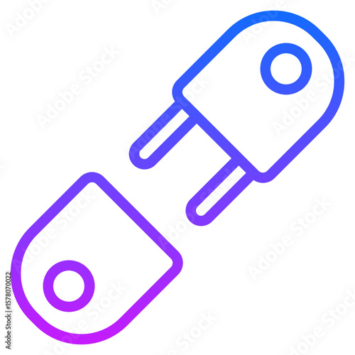 Disconnect Switch Vector Icons