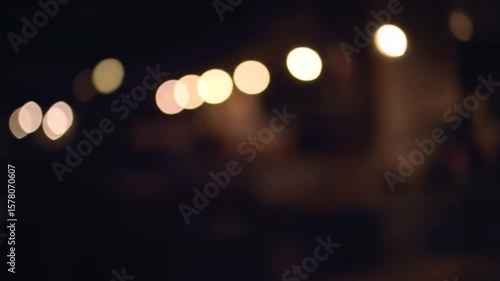 Wallpaper Mural Out-of-focus night lights Torontodigital.ca