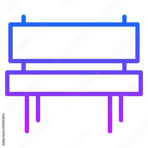 Bench Vector Icons